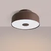 Plafon OMIQ brązowy